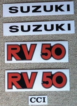 RV 50 Embleme Dekorsatz
